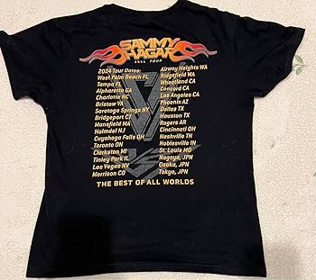 SAMMY HAGAR サミーヘイガー Tシャツ サイズ XL 6f45eda59496f326ee1e688ef6c5d1